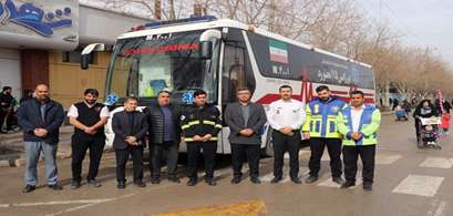 حضور پرشور جامعه دانشگاه علوم پزشکی خراسان شمالی در راهپیمایی 22 بهمن